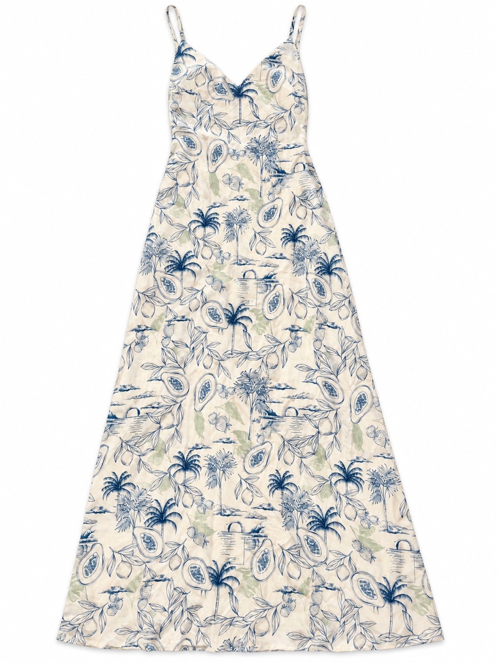 SNDYS Tropical Maxi Dress XXS